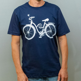 Camiseta SP304 Bike School 2 Azul
