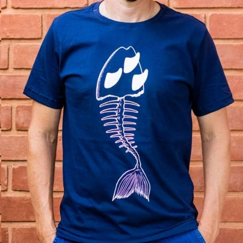 	Camiseta SP304 Peixe Prancha Azul